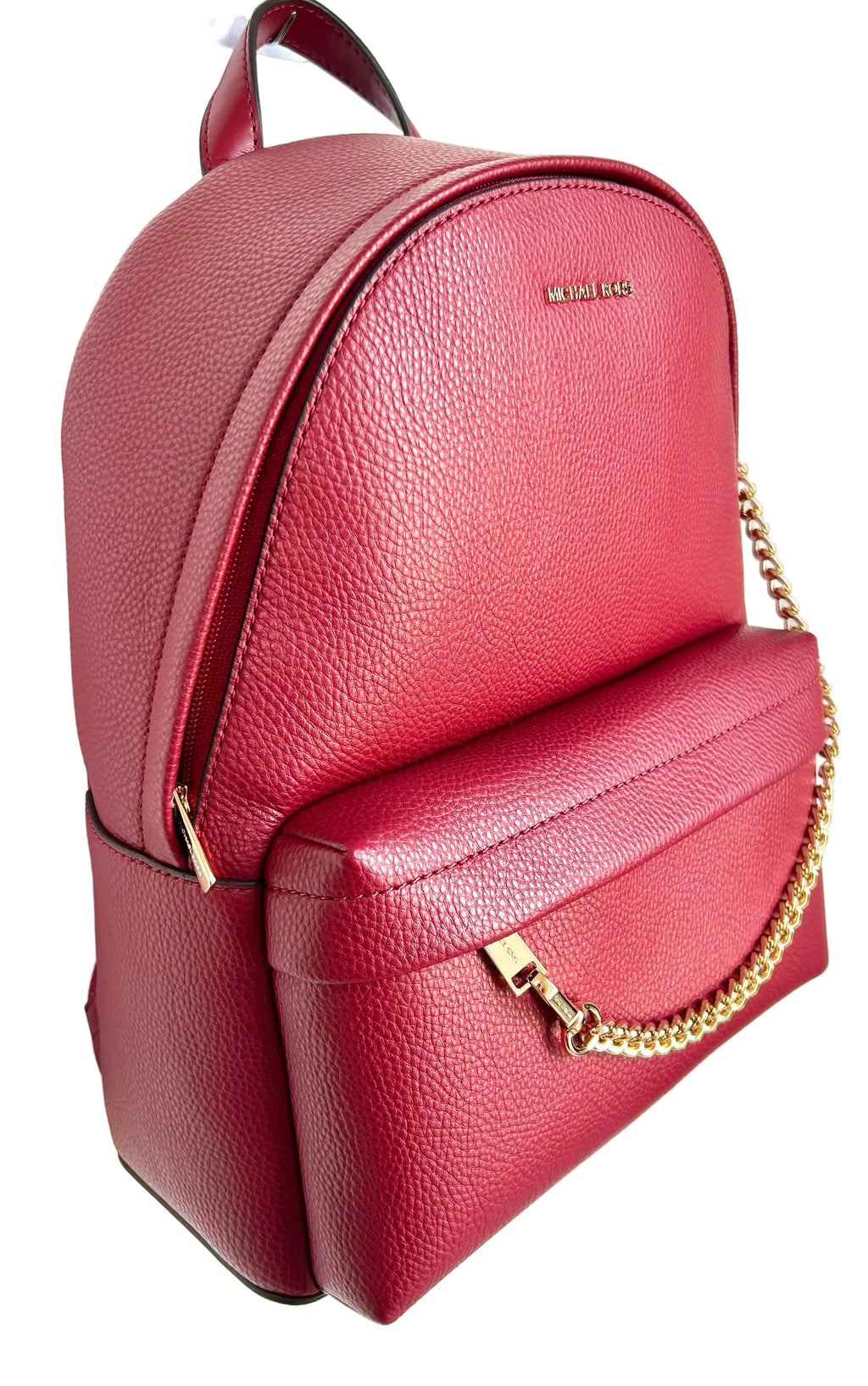 Michael Kors Slater Medium Backpack Cherry