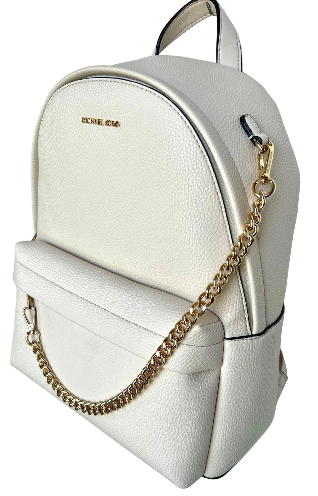 Michael Kors Slater Medium Backpack Cream