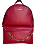 Michael Kors Slater Medium Backpack Cherry