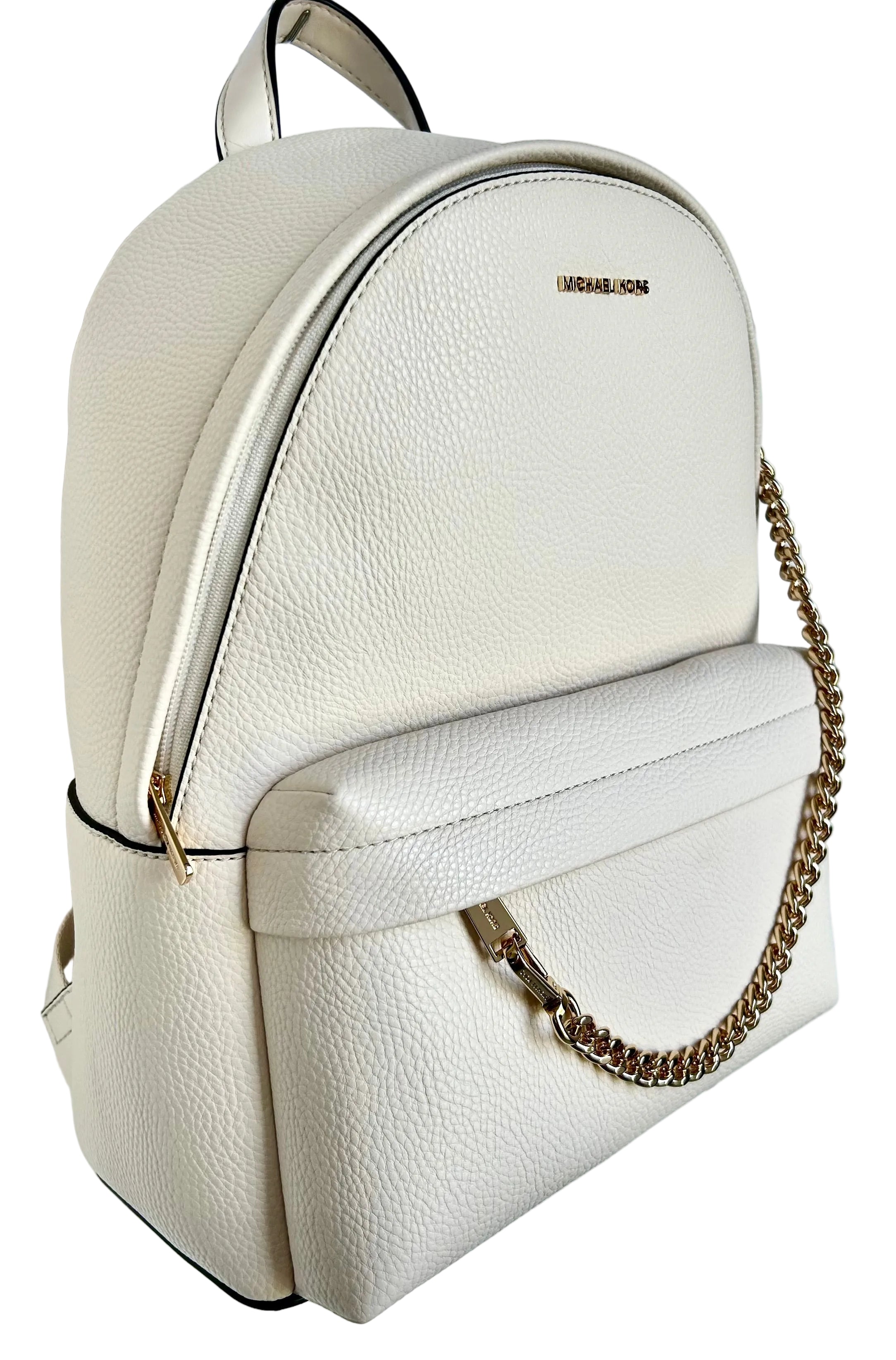 Michael Kors Slater Medium Backpack Cream