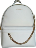 Michael Kors Slater Medium Backpack Cream