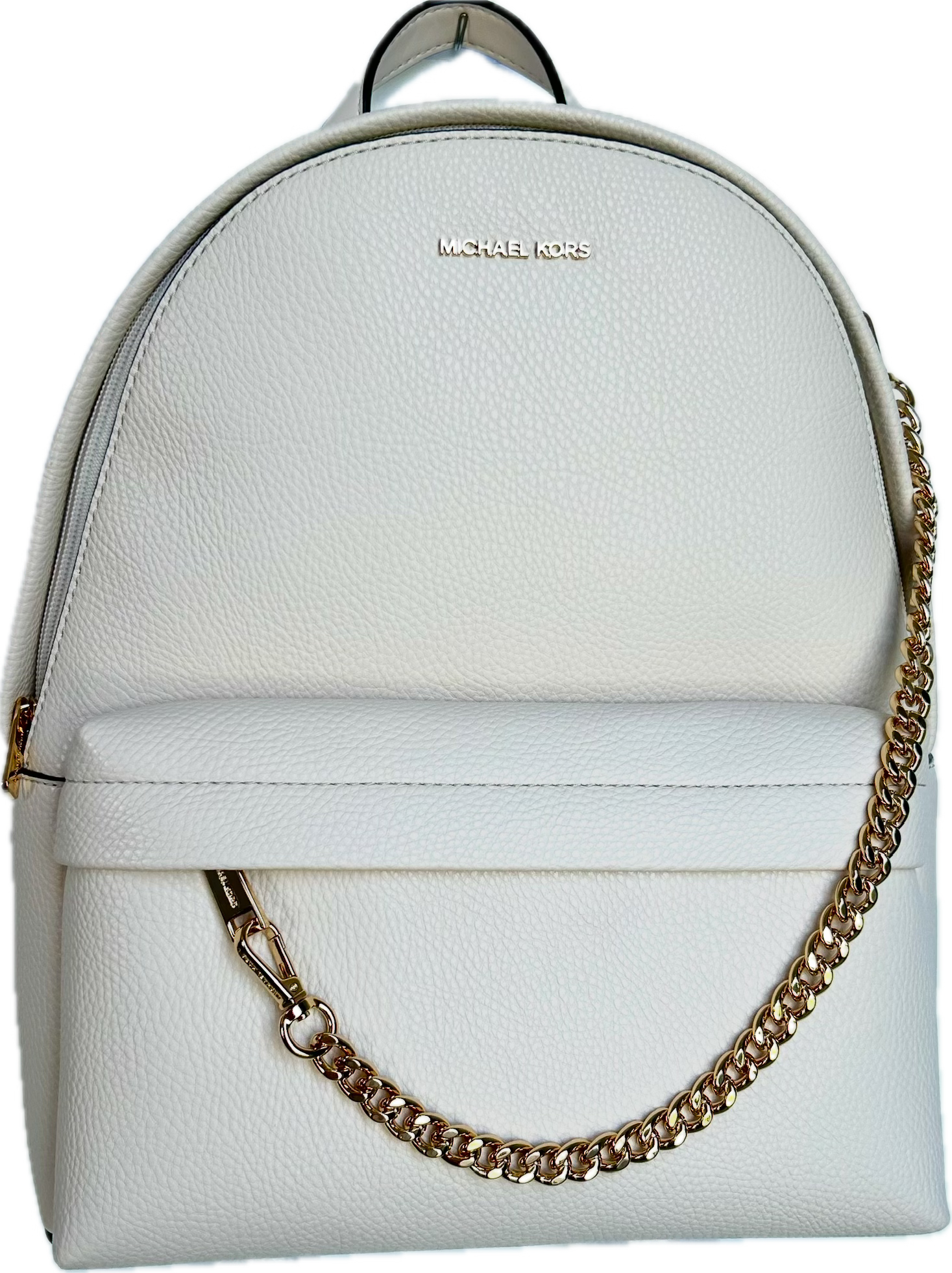Michael Kors Slater Medium Backpack Cream