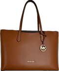 Michael Kors Arden Large Pebbled Leather Tote Bag Brown